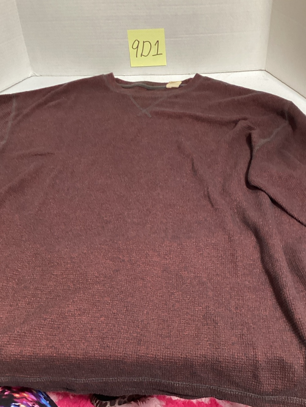 RedHead Men's Burgundy Crewneck Sweater